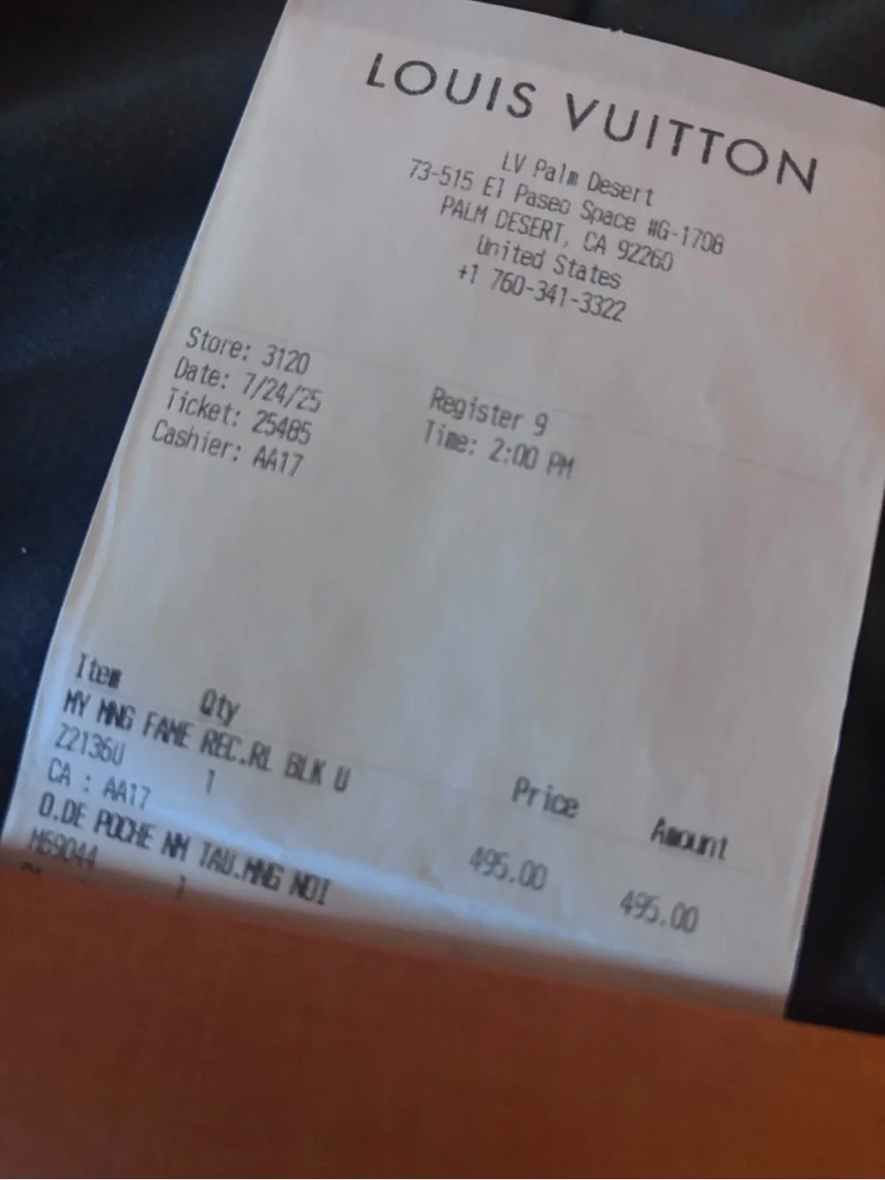 Louis Vuitton Black Sunglasses with Gold Fleur Accent